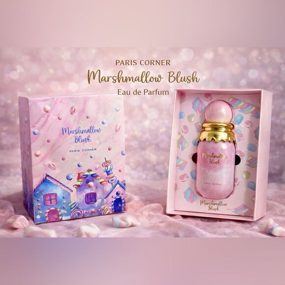 Paris Corner Other - Paris Corner Marshmallow Blush Eau de Parfum 100ml | Gourmand Sweet Perfume